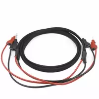 4mm Retractible Stackable Banana Plug Lead 2 Colour, 2m